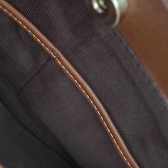 New without tags. Etienne Aigner Straw leather shoulder bag  . - Picture 8 of 9